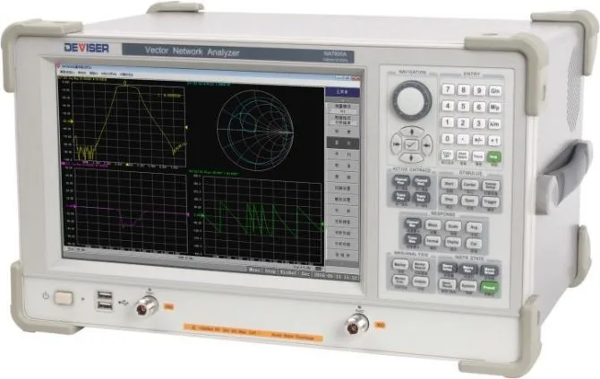Deviser NA7632B - Analizador de Redes Vectorial 2 Puertos 100 kHz a 3.0 GHz
