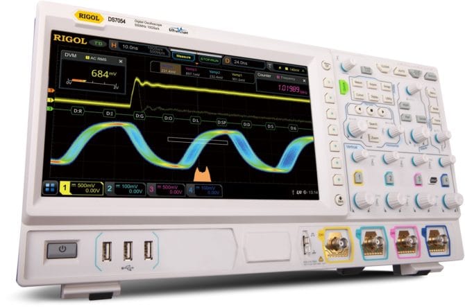 Rigol DS7054 - Osciloscopio Digital 500 MHz Ancho de banda - 4 CH - Imagen 2