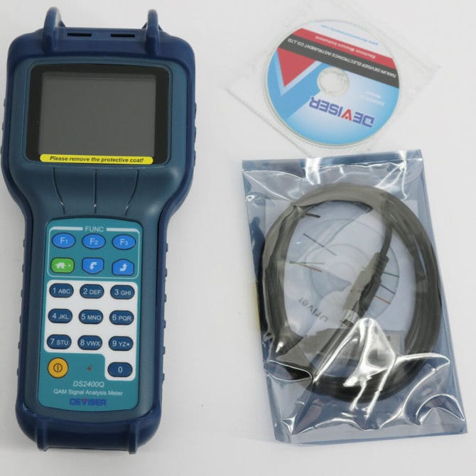 Deviser - DS2400Q CATV QAM Signal Analysis Meter