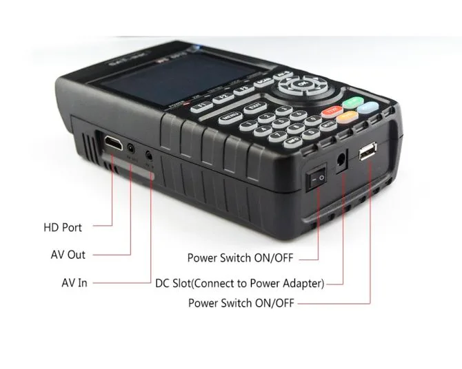 Satlink WS-6916 Localizador De Satelites DVB-S/S2 - Imagen 2
